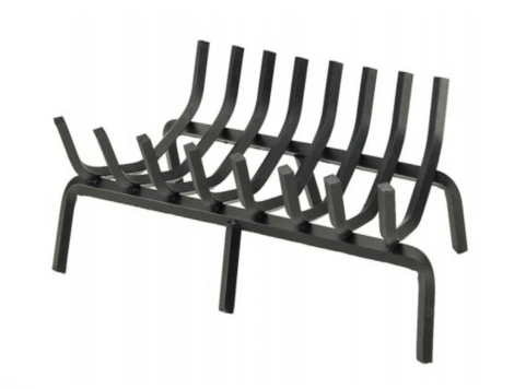 Pilgrim Matte Black Tapered Grate - 20.5" x 16.5" - 6 Bars