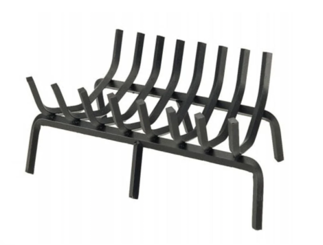 Pilgrim Matte Black Tapered Grate - 28.5" x 24.5" - 8 Bars