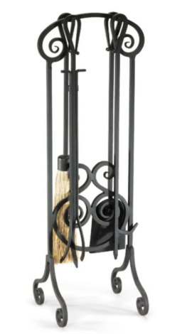 Napa Forge 33" Antique Scroll Tool Set - Brushed Bronze