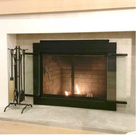 Napa Forge 32" Black Metro Bridge