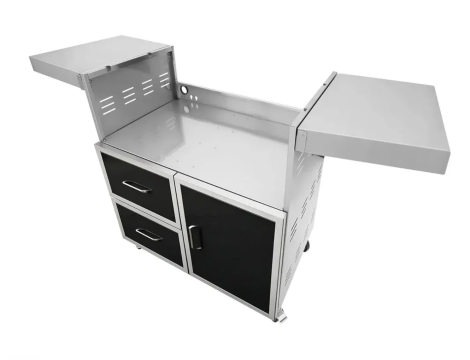 Wildfire Black Stainless Steel Cart for 36" Grill