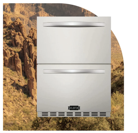 Wildfire 24" Dual Drawer Outdoor Fridge
