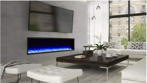 SimpliFire Scion 43" Linear Electric Built-In Fireplace