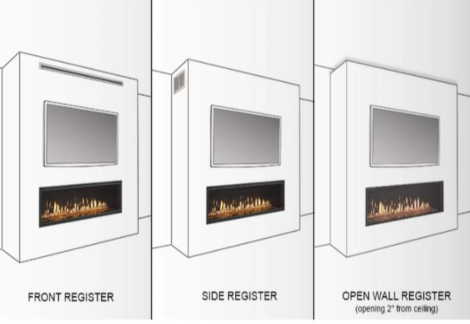 Majestic PH-SIDETRIM Passive Heat Kit for Side Discharge