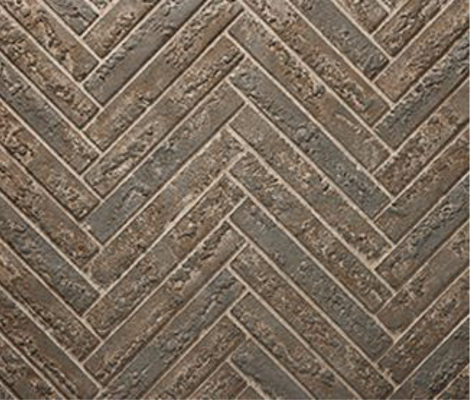 Majestic Brown Premium Herringbone Interior Panels for Courtyard 36" Gas Fireplace