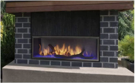 Majestic Clean Face Trim Kit for Lanai Outdoor Fireplace