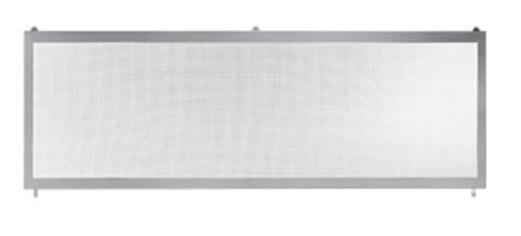 Majestic Framed Screen Barrier for Lanai Outdoor Fireplace