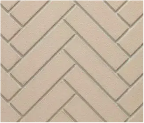 Majestic Antler Velvet Herringbone Stacked Interior Brick Panels for Castlewood 42" Wood Burning Fireplace