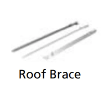 Superior 6SPRB Roof Brace for Snap-Pak 6" Wood-Burning Chimney System