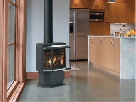 Iron Strike Epic Freestanding Direct Vent Gas Stove