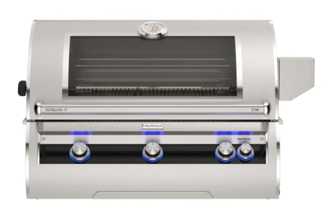 Fire Magic Echelon Diamond E790i 36" 3-Burner Built-In Gas Grill With Analog Thermometer