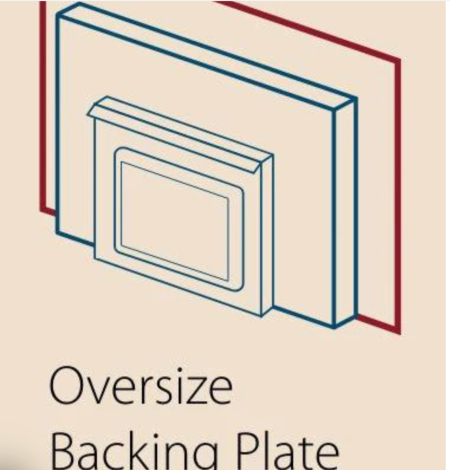 True North 48" Oversized Backing Plate for TN20 Wood Insert