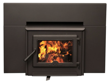 True North TN20 38" Black Vented Wood Burning Insert