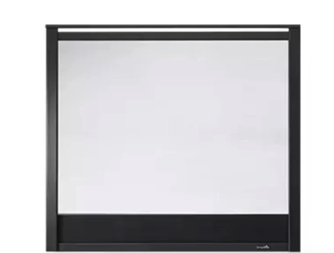 SimpliFire 36" Black Folio Front for Inception 36" Series