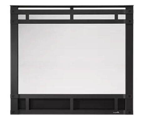 SimpliFire 36" Black Halston Front for Inception 36" Series