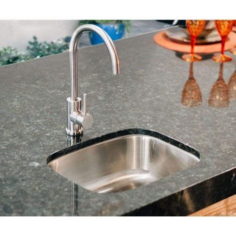 Summerset 19" Stainless Steel Undermount Sink & 360º Hot/Cold Faucet