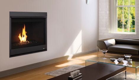 Superior 33" Gas Direct Vent Fireplace - Electronic Ignition - DRC2033