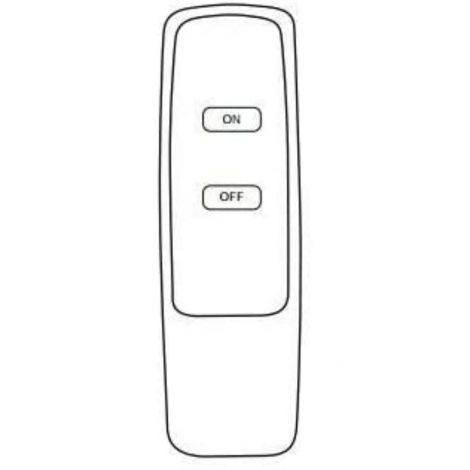 Standard Electronic On/Off Remote Control Kit. Accessory