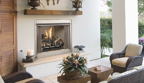 Superior 42" Vent-Free Outdoor Gas Fireplace - VRE3242