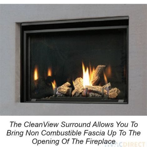Kingsman Designer Clean View Circulating Kit for ZDV3318 Series Fireplaces