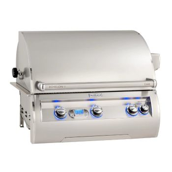 Fire Magic 30" 3-Burner Echelon Diamond E660i Built-In Gas Grill w/ Rotisserie & Analog Thermometer