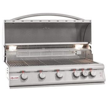 Blaze 40" 5-Burner Premium LTE Built-In Gas Grill with Lights