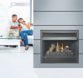 Napoleon Grandville 36" Vent-Free Gas Fireplace (Zero Clearance)