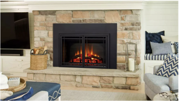 SimpliFire 25" Traditional Electric Built-In Fireplace Insert