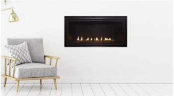 Majestic 36" Direct Vent Linear Contemporary Gas Fireplace with IntelliFire Ignition System