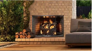Majestic Cottagewood 42" Traditional Outdoor Wood Burning Fireplace