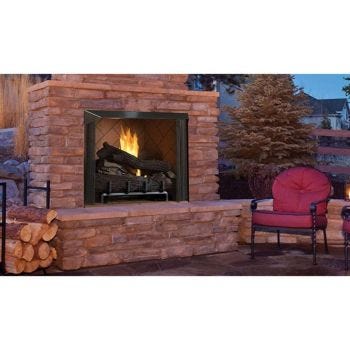 Superior Mosaic Masonry 42" Traditional Outdoor Vent-Free Gas Fireplace - VRE6042