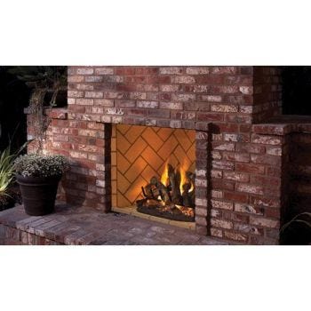 Superior Mosaic Masonry 36" Outdoor Vent-Free Gas Fireplace - VRE6036