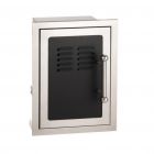 Fire Magic 14" Echelon Black Diamond Single Access Door w/ Tank Tray and Louvers