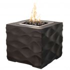 American Fyre Designs 25" Voro Cube Gas Fire Table