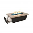 American Fyre Designs 52" Reclaimed Wood Contempo Rectangle LP Gas Drawer Tank Firetable