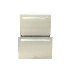 Blaze 23.5" Outdoor Rated Stainless Steel Double Drawer 5.1 Cu. Ft. Refrigerator