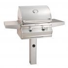 Fire Magic 24" 2-Burner Choice C430s In-Ground Post Mount Gas Grill w/ Analog Thermometer