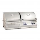 Fire Magic 46" 3-Burner Aurora A830i Built-In Gas/Charcoal Combo Grills w/ Analog Thermometers