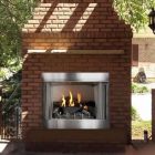 Empire Carol Rose Coastal Collection 36" Outdoor Traditional Premium Fireplace, Refractory Liner