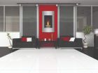 Vertical Series Vittoria Gas Fireplace - Natural Gas