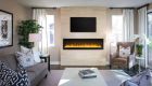 Napoleon AlluraVision 60 inch Slimline Wall Mounted Electric Fireplace