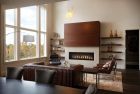 Napoleon Luxuria 62" Single Sided Direct Vent Gas Fireplace