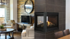 Majestic 36" Pier Traditional Multi-Sided Top/Rear Direct Vent Gas Fireplace w/ IntelliFire Touch Ignition System