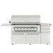 American Made Grill  Muscle Series 54" Freestanding Hybrid Grill