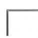Trim Kit, Beveled, Adjustable, 1-in., Hammered Pewter