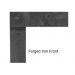 Forged Iron Frame, Distressed Pewter