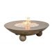 American Fyre Designs 54 Inch Versailles Round Gas Firetable Ball Feet