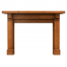 Battlefield Flush Wood Mantel