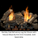 24" 7pc Berkley Oak refractory log set for Natural Blaze VF 24" burner
