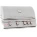 Blaze 32 Inch 4-Burner Premium LTE Built-In Gas Grill with Rear Infrared Burner & Grill Lights